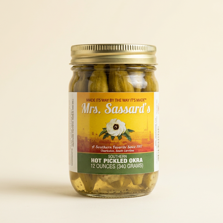 Hot Pickled Okra