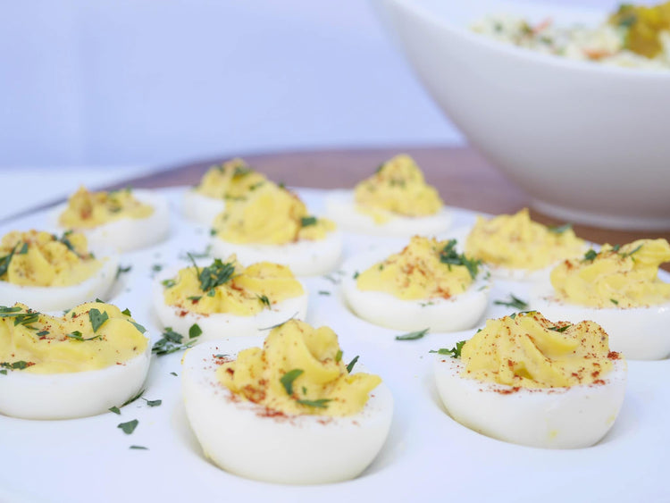 Lowcountry Deviled Eggs